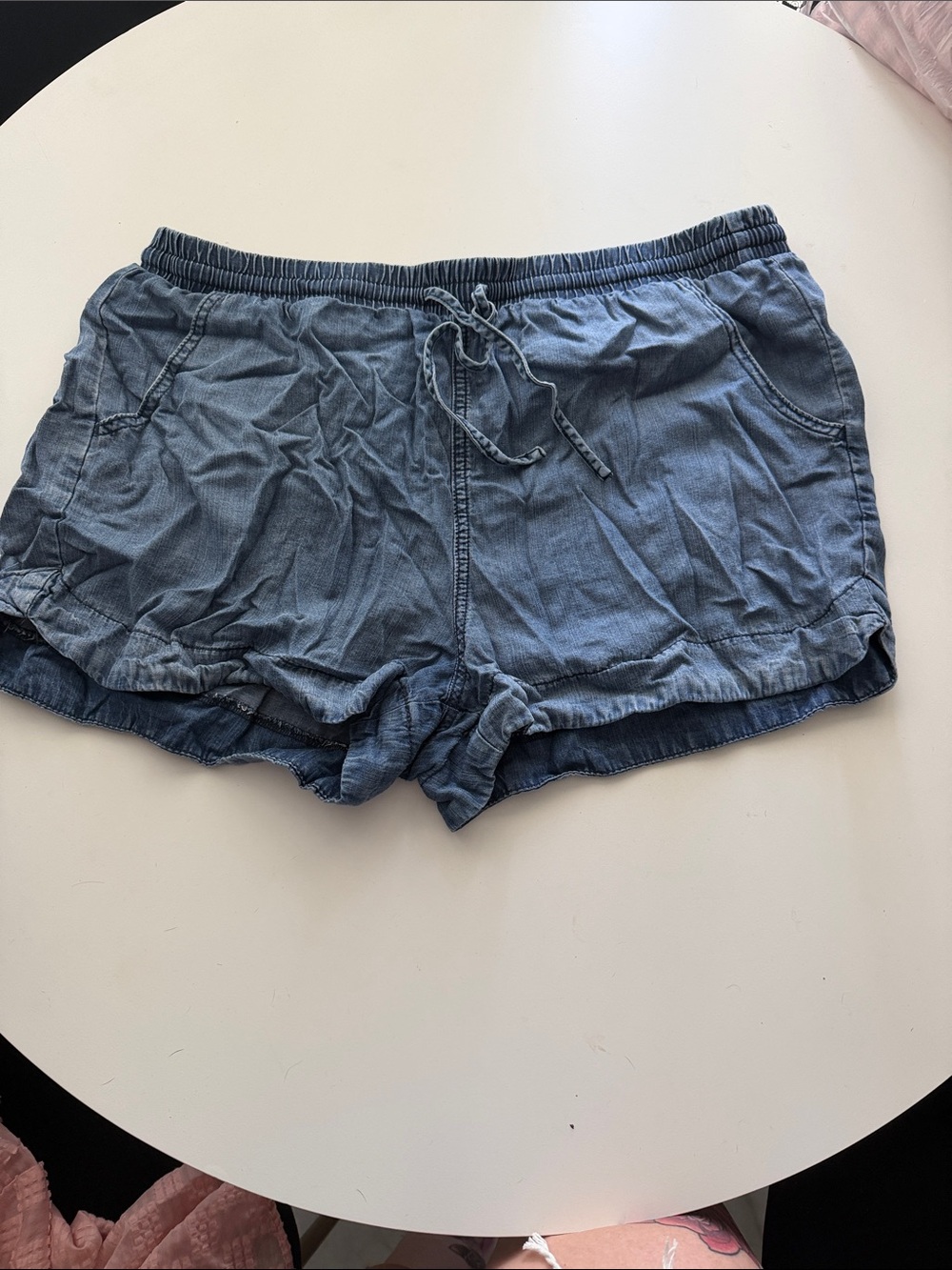 Universal Thread Light Blue Drawstring Athletic Shorts